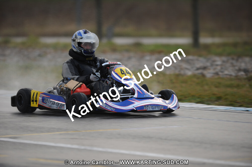 27/02/2011 : 1ère manche du Trophée Vincent Sanchez à Lavelanet (Photos Antoine Camblor) 2011 — karting