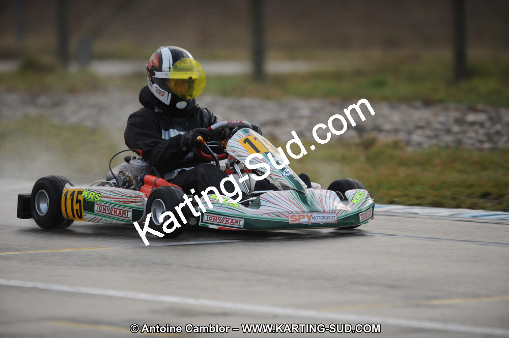 27/02/2011 : 1ère manche du Trophée Vincent Sanchez à Lavelanet (Photos Antoine Camblor) 2011 — karting