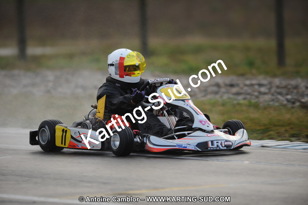 27/02/2011 : 1ère manche du Trophée Vincent Sanchez à Lavelanet (Photos Antoine Camblor) 2011 — karting