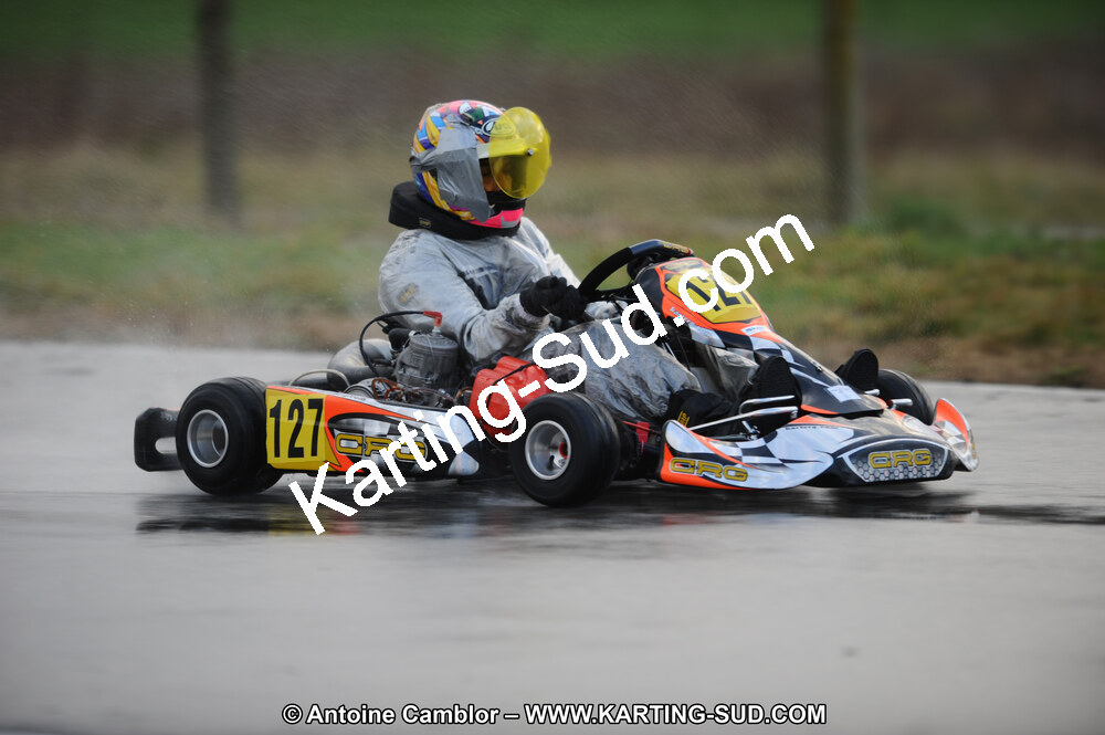 27/02/2011 : 1ère manche du Trophée Vincent Sanchez à Lavelanet (Photos Antoine Camblor) 2011 — karting