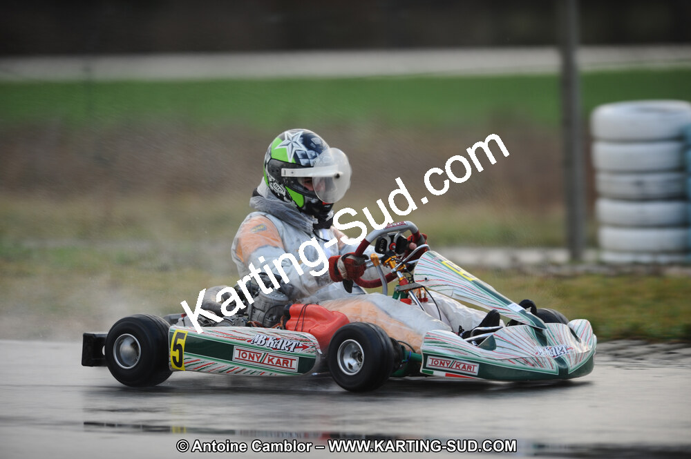 27/02/2011 : 1ère manche du Trophée Vincent Sanchez à Lavelanet (Photos Antoine Camblor) 2011 — karting