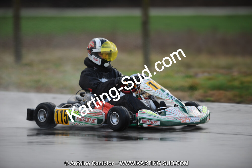 27/02/2011 : 1ère manche du Trophée Vincent Sanchez à Lavelanet (Photos Antoine Camblor) 2011 — karting