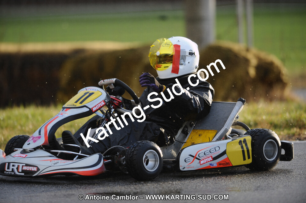 27/02/2011 : 1ère manche du Trophée Vincent Sanchez à Lavelanet (Photos Antoine Camblor) 2011 — karting