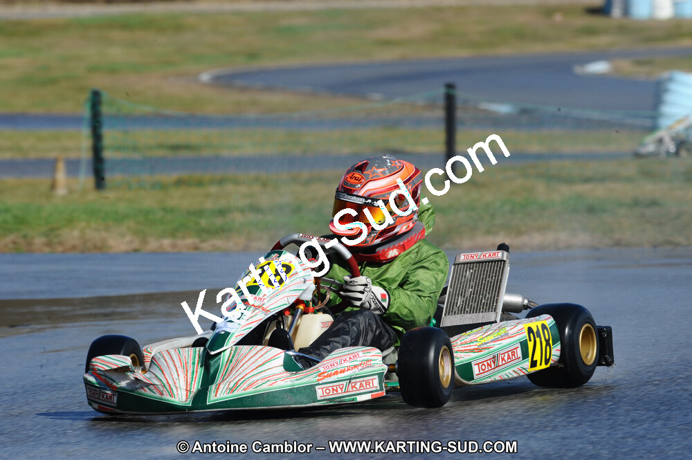 27/02/2011 : 1ère manche du Trophée Vincent Sanchez à Lavelanet (Photos Antoine Camblor) 2011 — karting