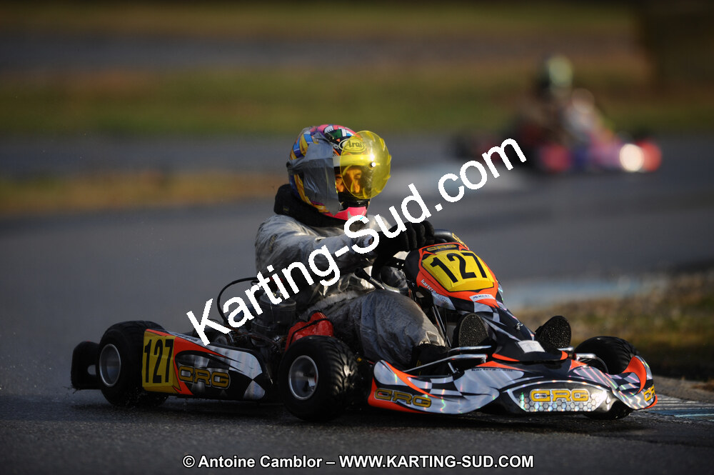 27/02/2011 : 1ère manche du Trophée Vincent Sanchez à Lavelanet (Photos Antoine Camblor) 2011 — karting