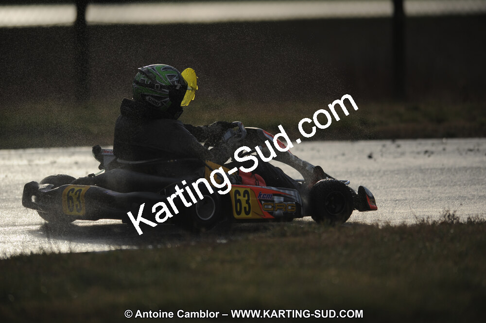 27/02/2011 : 1ère manche du Trophée Vincent Sanchez à Lavelanet (Photos Antoine Camblor) 2011 — karting