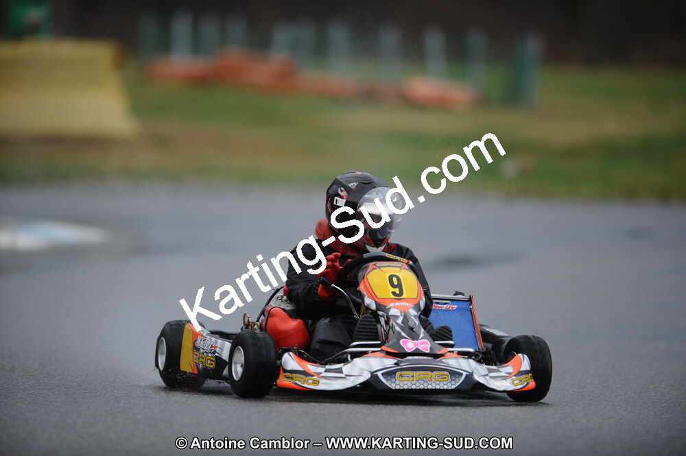 27/02/2011 : 1ère manche du Trophée Vincent Sanchez à Lavelanet (Photos Antoine Camblor) 2011 — karting
