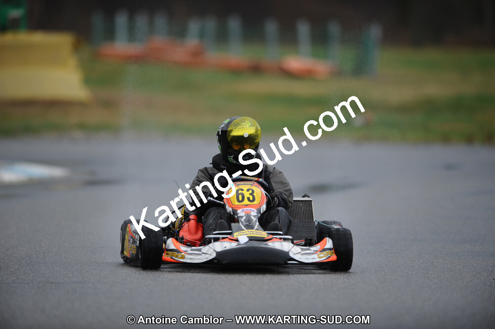 27/02/2011 : 1ère manche du Trophée Vincent Sanchez à Lavelanet (Photos Antoine Camblor) 2011 — karting