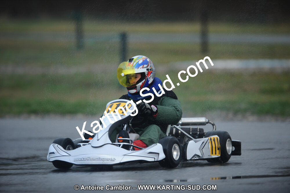 27/02/2011 : 1ère manche du Trophée Vincent Sanchez à Lavelanet (Photos Antoine Camblor) 2011 — karting