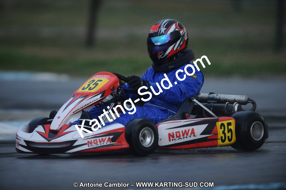 27/02/2011 : 1ère manche du Trophée Vincent Sanchez à Lavelanet (Photos Antoine Camblor) 2011 — karting