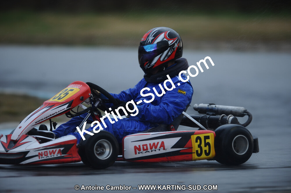 27/02/2011 : 1ère manche du Trophée Vincent Sanchez à Lavelanet (Photos Antoine Camblor) 2011 — karting