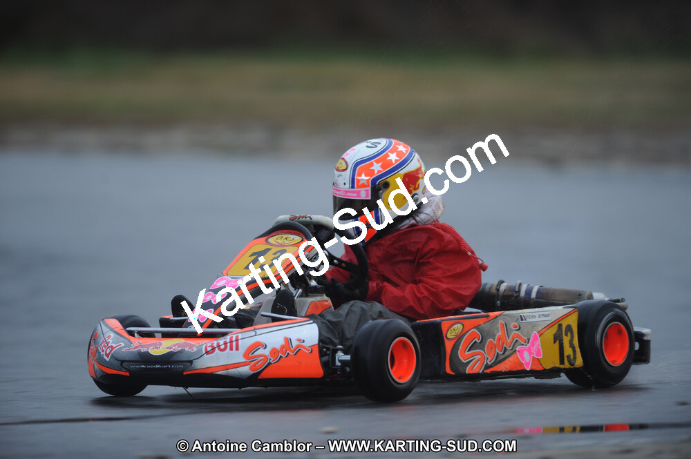 27/02/2011 : 1ère manche du Trophée Vincent Sanchez à Lavelanet (Photos Antoine Camblor) 2011 — karting