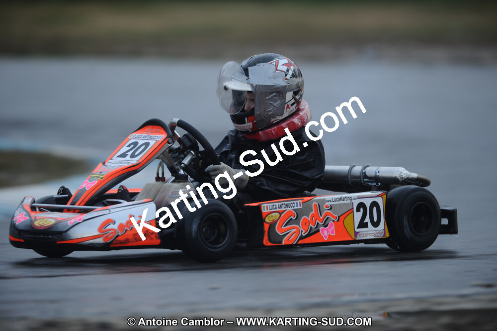 27/02/2011 : 1ère manche du Trophée Vincent Sanchez à Lavelanet (Photos Antoine Camblor) 2011 — karting