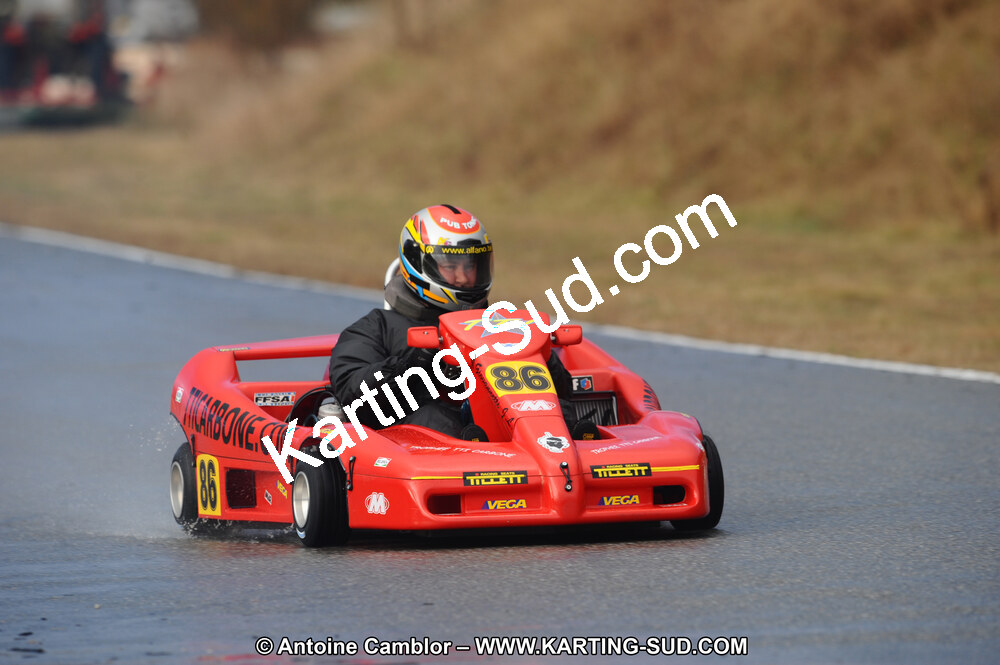 27/02/2011 : 1ère manche du Trophée Vincent Sanchez à Lavelanet (Photos Antoine Camblor) 2011 — karting