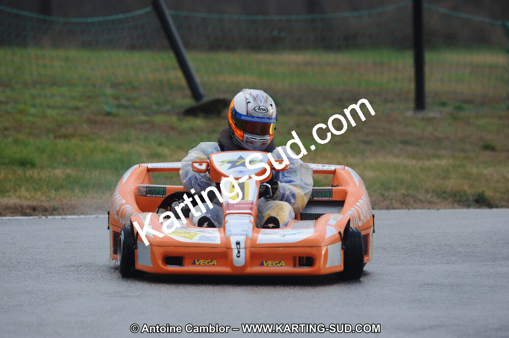 27/02/2011 : 1ère manche du Trophée Vincent Sanchez à Lavelanet (Photos Antoine Camblor) 2011 — karting