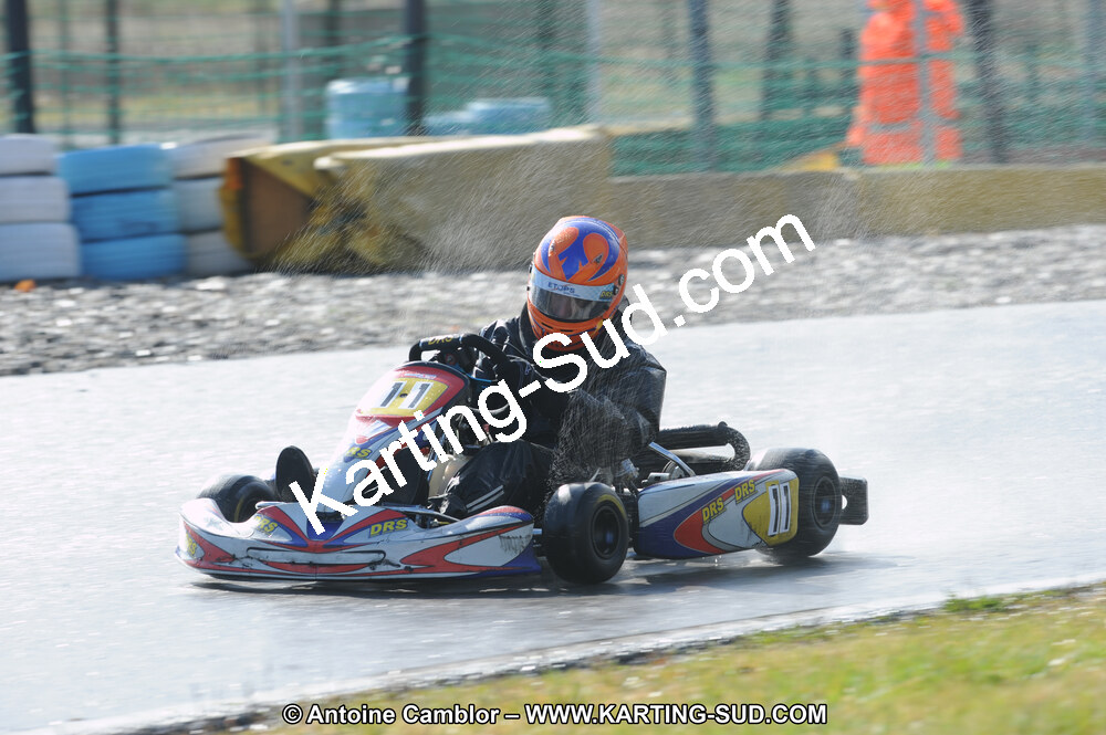 27/02/2011 : 1ère manche du Trophée Vincent Sanchez à Lavelanet (Photos Antoine Camblor) 2011 — karting
