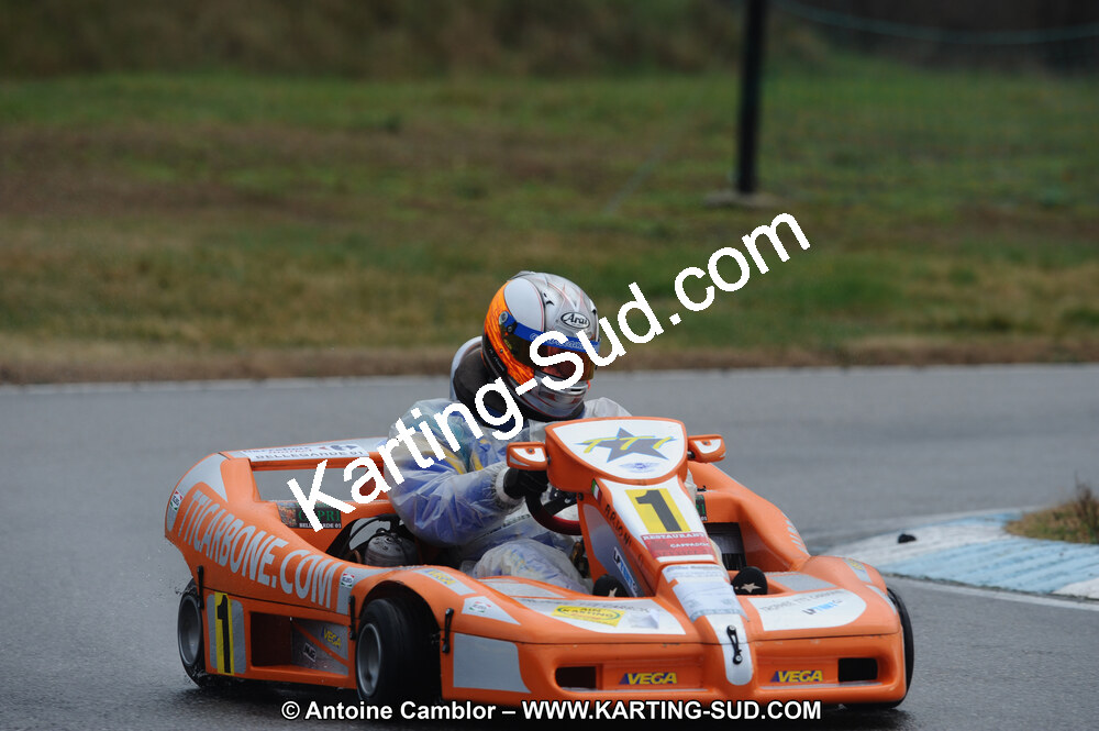 27/02/2011 : 1ère manche du Trophée Vincent Sanchez à Lavelanet (Photos Antoine Camblor) 2011 — karting
