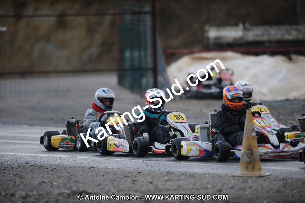 27/02/2011 : 1ère manche du Trophée Vincent Sanchez à Lavelanet (Photos Antoine Camblor) 2011 — karting