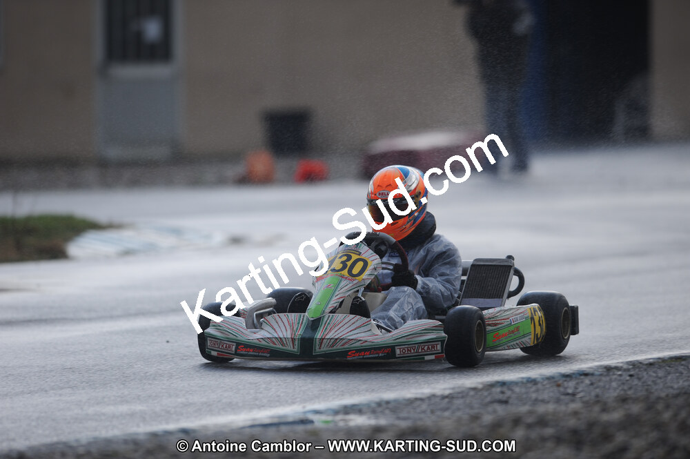 27/02/2011 : 1ère manche du Trophée Vincent Sanchez à Lavelanet (Photos Antoine Camblor) 2011 — karting