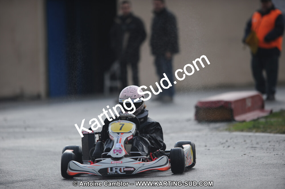 27/02/2011 : 1ère manche du Trophée Vincent Sanchez à Lavelanet (Photos Antoine Camblor) 2011 — karting
