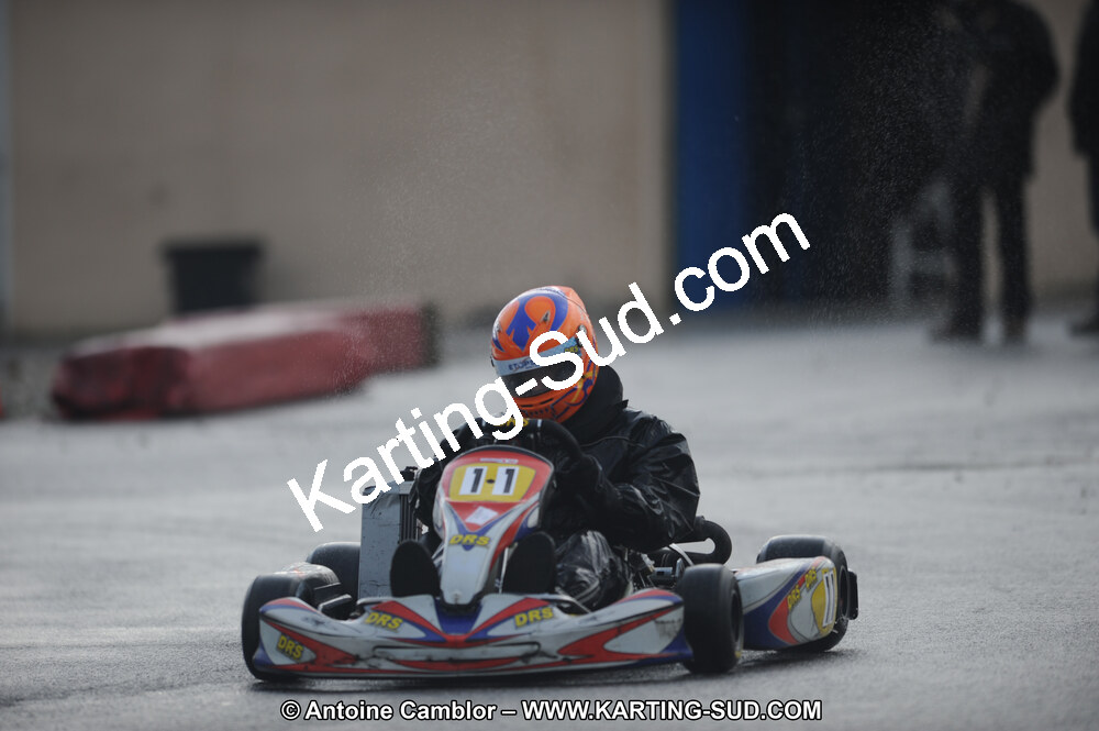 27/02/2011 : 1ère manche du Trophée Vincent Sanchez à Lavelanet (Photos Antoine Camblor) 2011 — karting