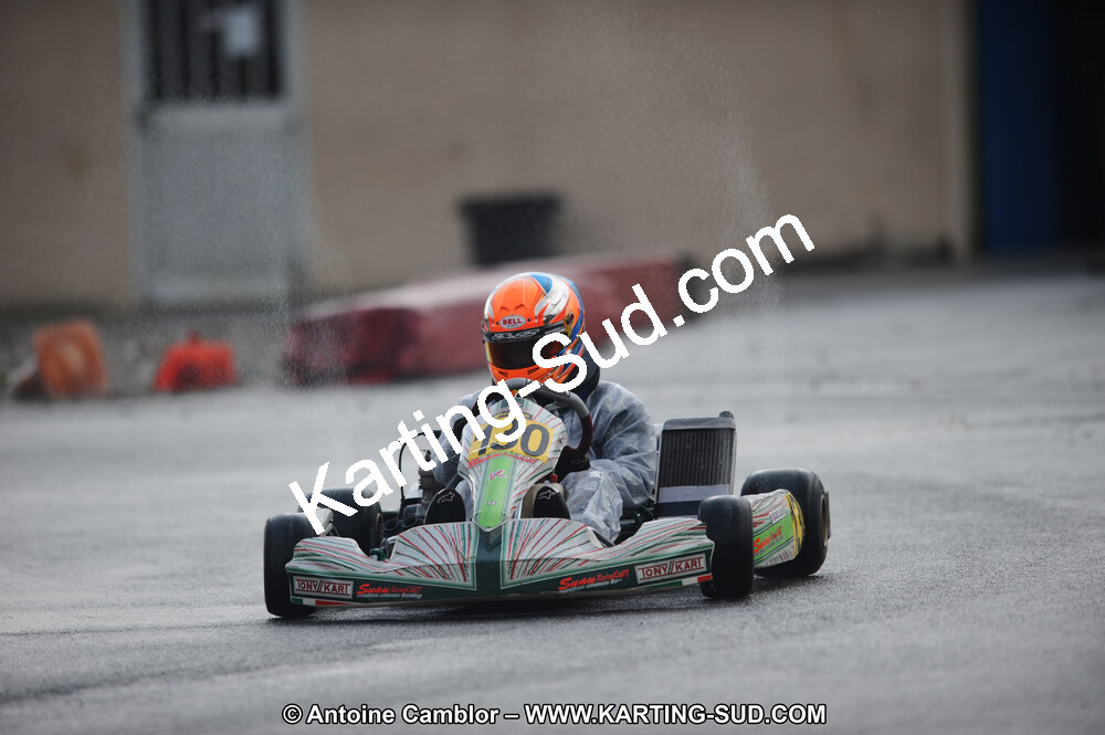 27/02/2011 : 1ère manche du Trophée Vincent Sanchez à Lavelanet (Photos Antoine Camblor) 2011 — karting