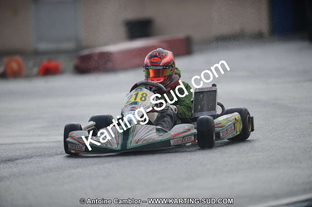 27/02/2011 : 1ère manche du Trophée Vincent Sanchez à Lavelanet (Photos Antoine Camblor) 2011 — karting