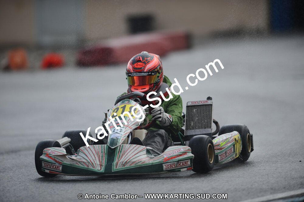 27/02/2011 : 1ère manche du Trophée Vincent Sanchez à Lavelanet (Photos Antoine Camblor) 2011 — karting