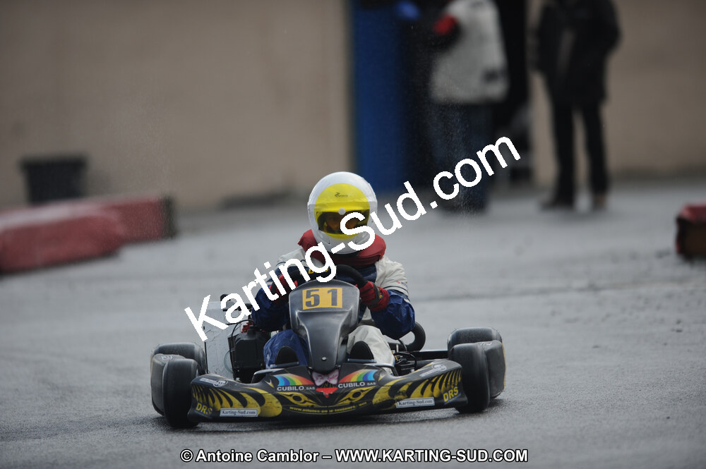 27/02/2011 : 1ère manche du Trophée Vincent Sanchez à Lavelanet (Photos Antoine Camblor) 2011 — karting
