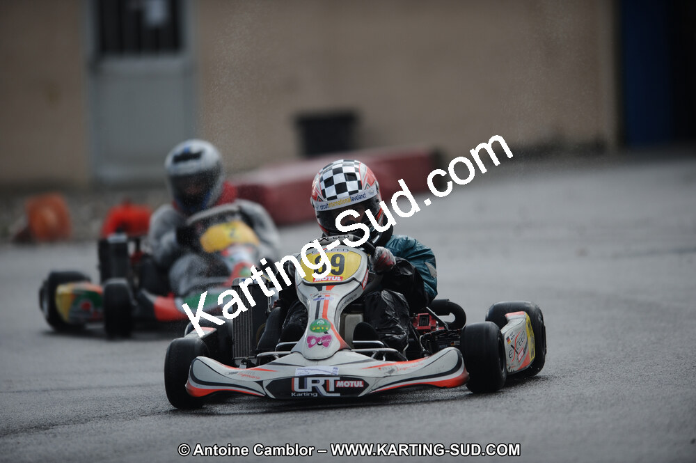 27/02/2011 : 1ère manche du Trophée Vincent Sanchez à Lavelanet (Photos Antoine Camblor) 2011 — karting