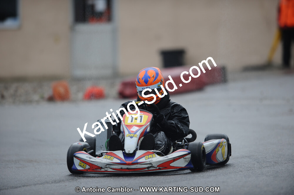 27/02/2011 : 1ère manche du Trophée Vincent Sanchez à Lavelanet (Photos Antoine Camblor) 2011 — karting