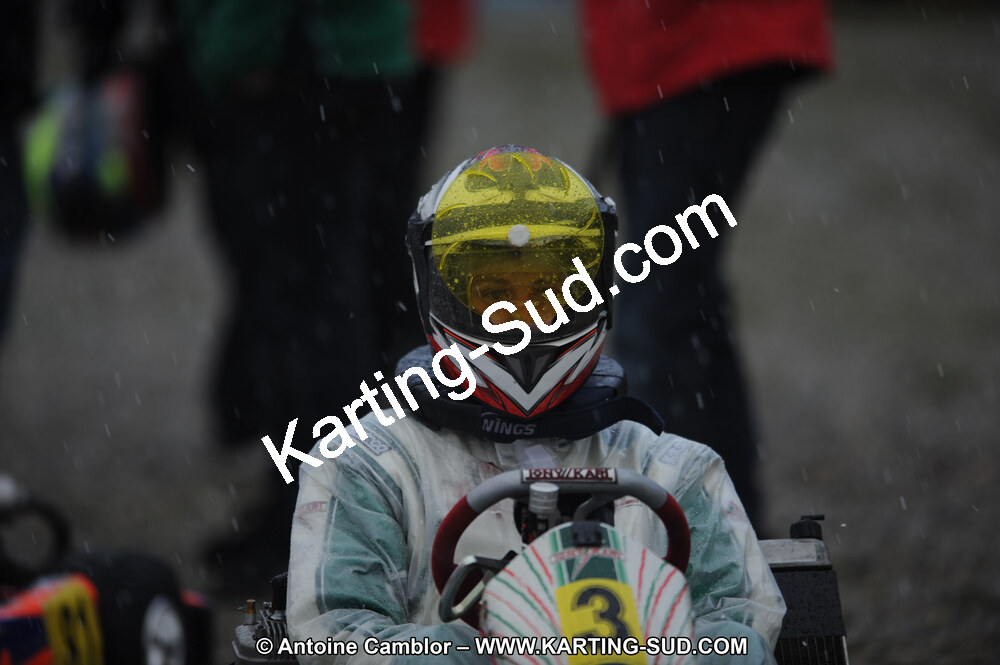 27/02/2011 : 1ère manche du Trophée Vincent Sanchez à Lavelanet (Photos Antoine Camblor) 2011 — karting