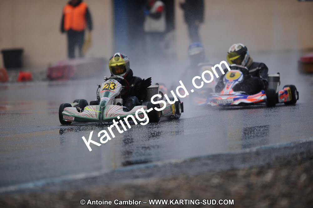 27/02/2011 : 1ère manche du Trophée Vincent Sanchez à Lavelanet (Photos Antoine Camblor) 2011 — karting