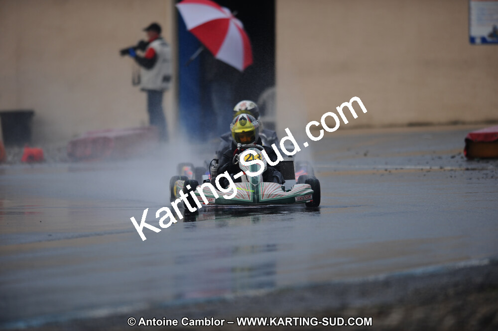 27/02/2011 : 1ère manche du Trophée Vincent Sanchez à Lavelanet (Photos Antoine Camblor) 2011 — karting