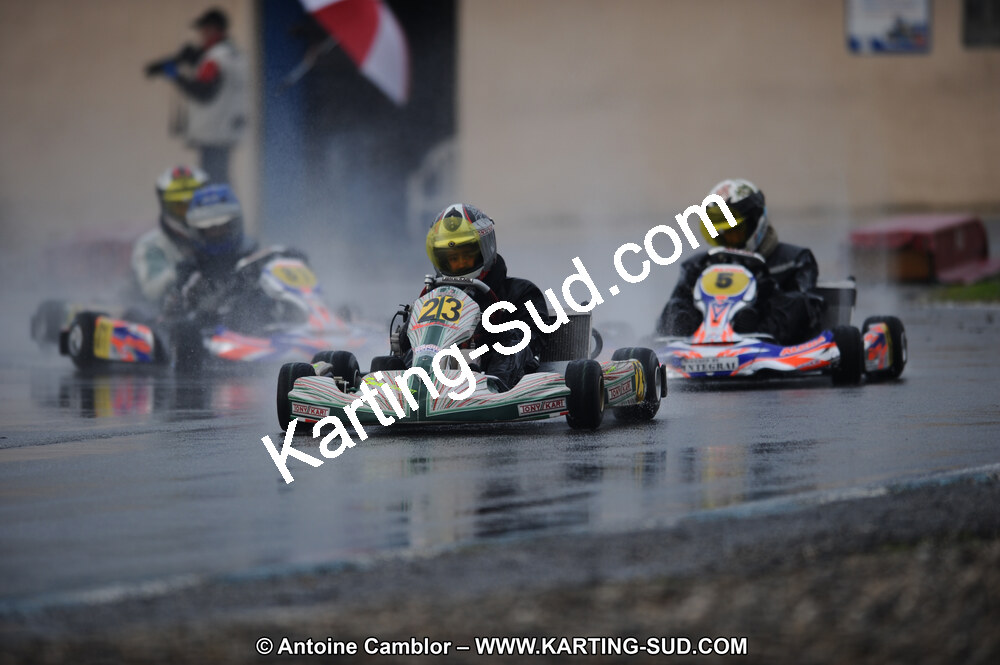 27/02/2011 : 1ère manche du Trophée Vincent Sanchez à Lavelanet (Photos Antoine Camblor) 2011 — karting