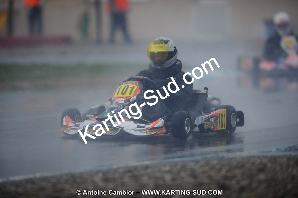 27/02/2011 : 1ère manche du Trophée Vincent Sanchez à Lavelanet (Photos Antoine Camblor) 2011 — karting