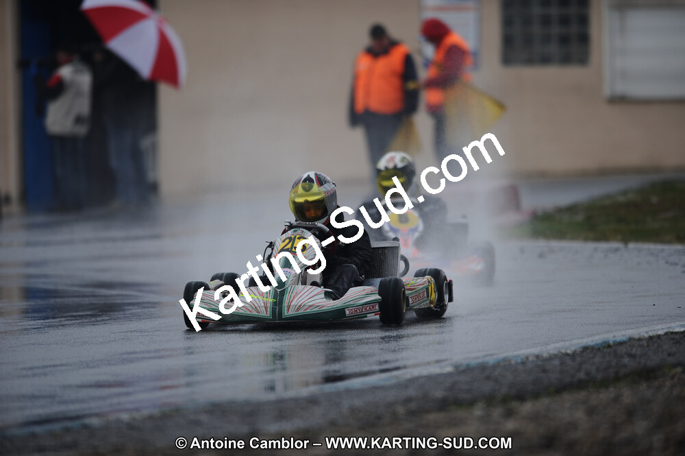 27/02/2011 : 1ère manche du Trophée Vincent Sanchez à Lavelanet (Photos Antoine Camblor) 2011 — karting