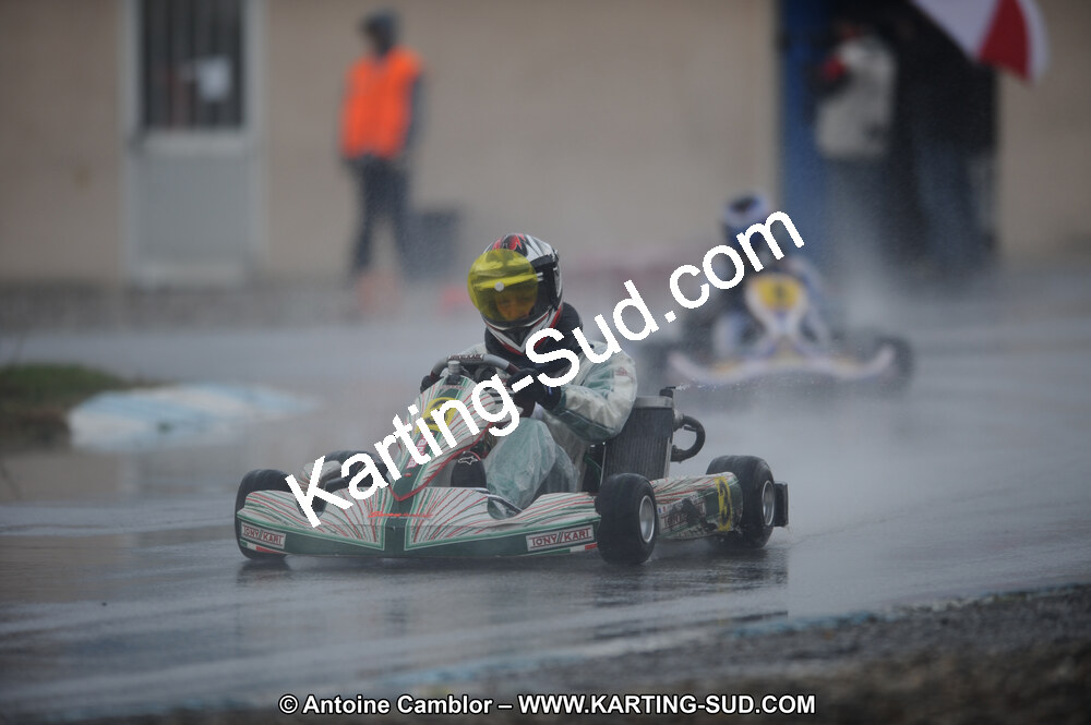 27/02/2011 : 1ère manche du Trophée Vincent Sanchez à Lavelanet (Photos Antoine Camblor) 2011 — karting