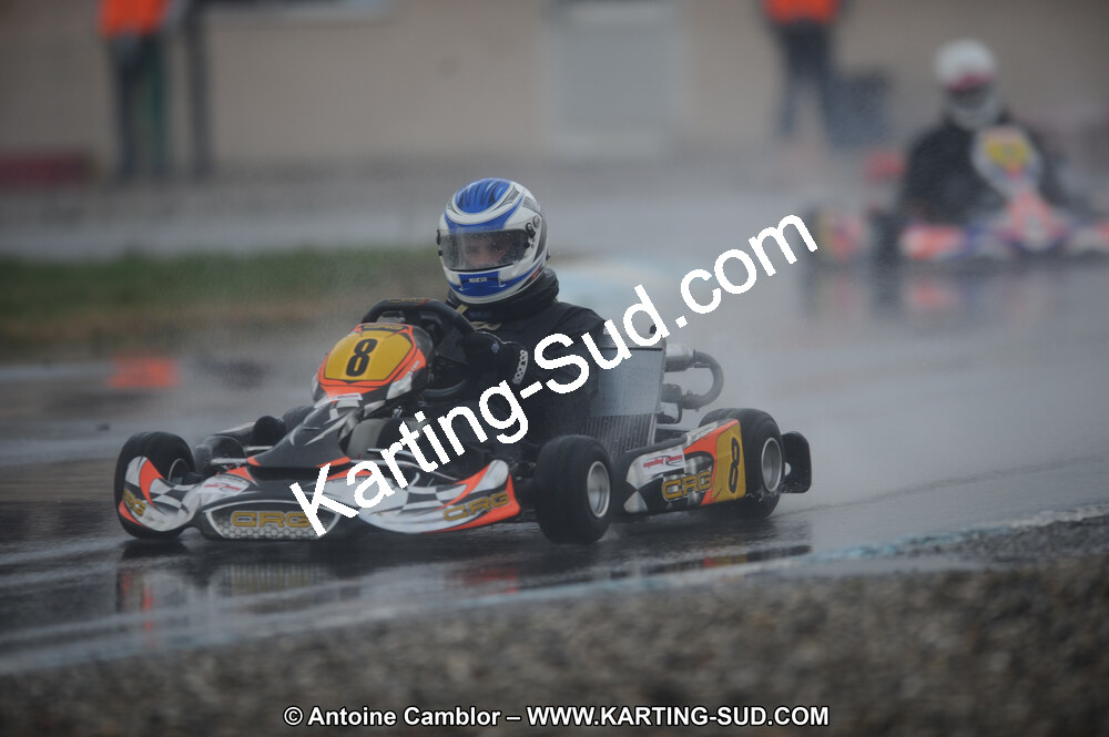 27/02/2011 : 1ère manche du Trophée Vincent Sanchez à Lavelanet (Photos Antoine Camblor) 2011 — karting