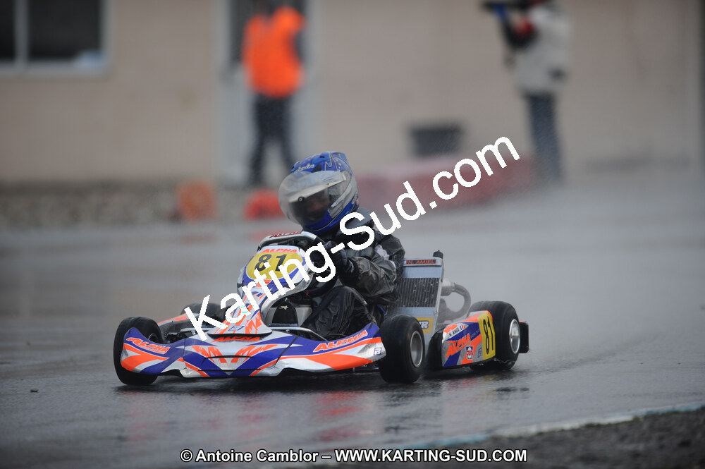27/02/2011 : 1ère manche du Trophée Vincent Sanchez à Lavelanet (Photos Antoine Camblor) 2011 — karting