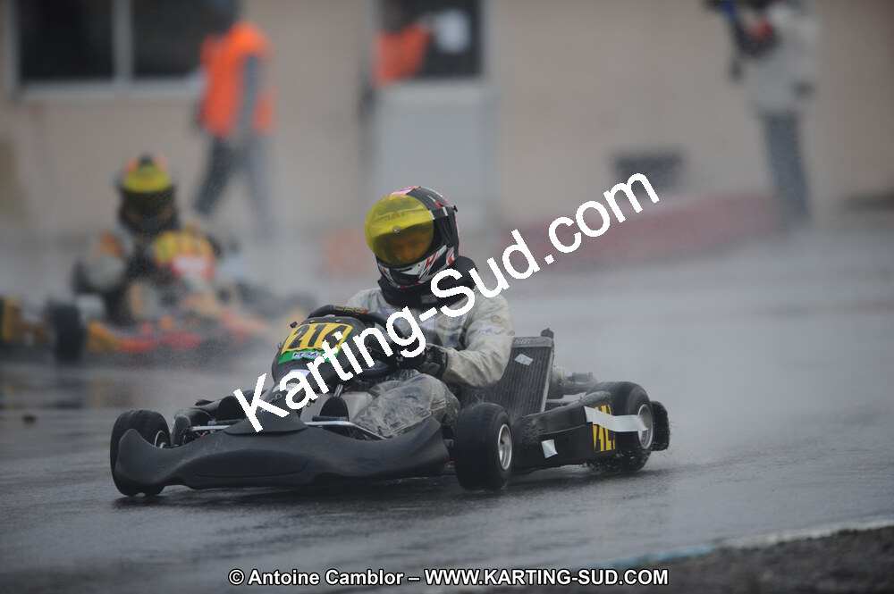 27/02/2011 : 1ère manche du Trophée Vincent Sanchez à Lavelanet (Photos Antoine Camblor) 2011 — karting