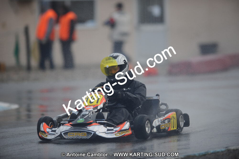 27/02/2011 : 1ère manche du Trophée Vincent Sanchez à Lavelanet (Photos Antoine Camblor) 2011 — karting