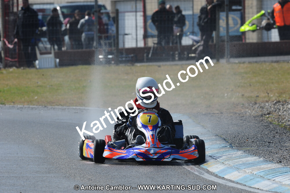 27/02/2011 : 1ère manche du Trophée Vincent Sanchez à Lavelanet (Photos Antoine Camblor) 2011 — karting