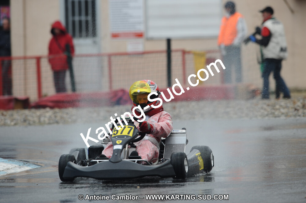 27/02/2011 : 1ère manche du Trophée Vincent Sanchez à Lavelanet (Photos Antoine Camblor) 2011 — karting