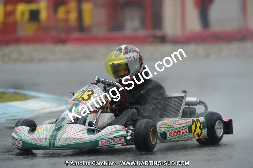 27/02/2011 : 1ère manche du Trophée Vincent Sanchez à Lavelanet (Photos Antoine Camblor) 2011 — karting