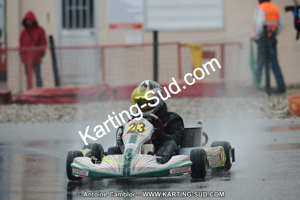 27/02/2011 : 1ère manche du Trophée Vincent Sanchez à Lavelanet (Photos Antoine Camblor) 2011 — karting