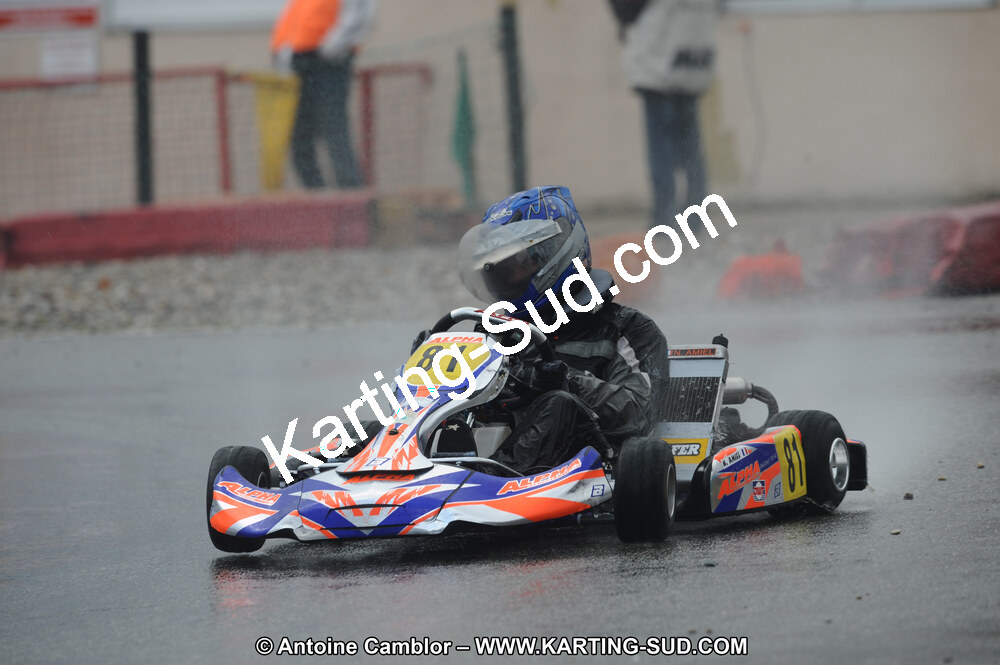 27/02/2011 : 1ère manche du Trophée Vincent Sanchez à Lavelanet (Photos Antoine Camblor) 2011 — karting