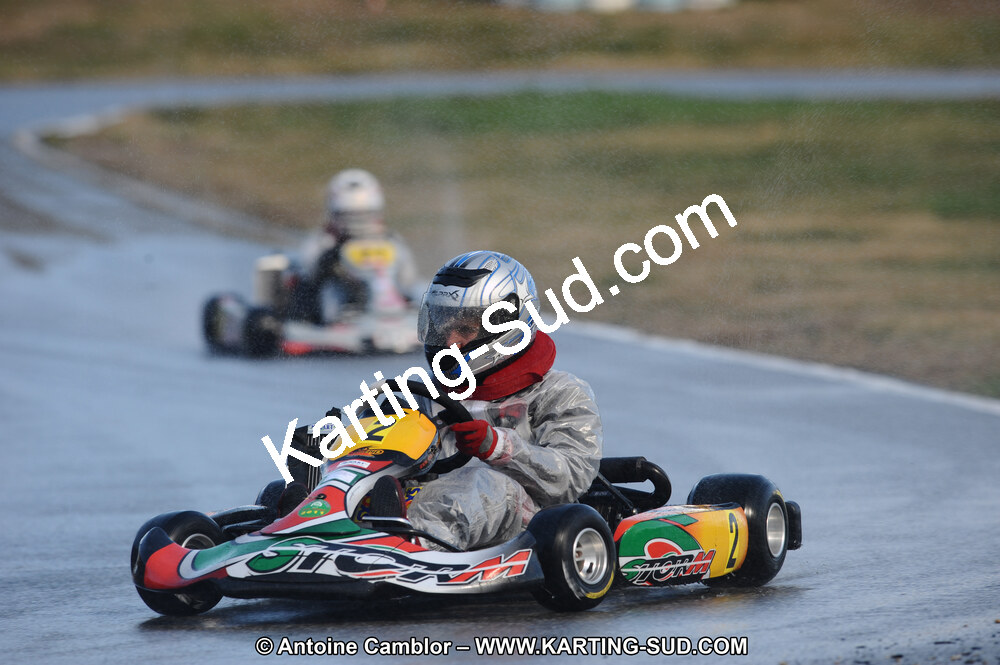 27/02/2011 : 1ère manche du Trophée Vincent Sanchez à Lavelanet (Photos Antoine Camblor) 2011 — karting