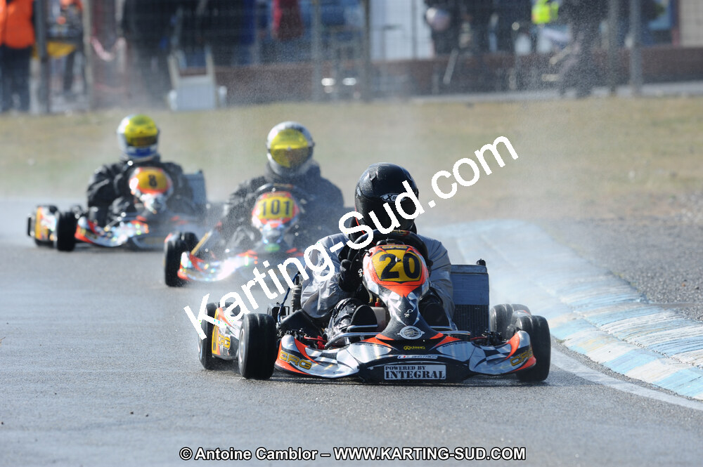 27/02/2011 : 1ère manche du Trophée Vincent Sanchez à Lavelanet (Photos Antoine Camblor) 2011 — karting