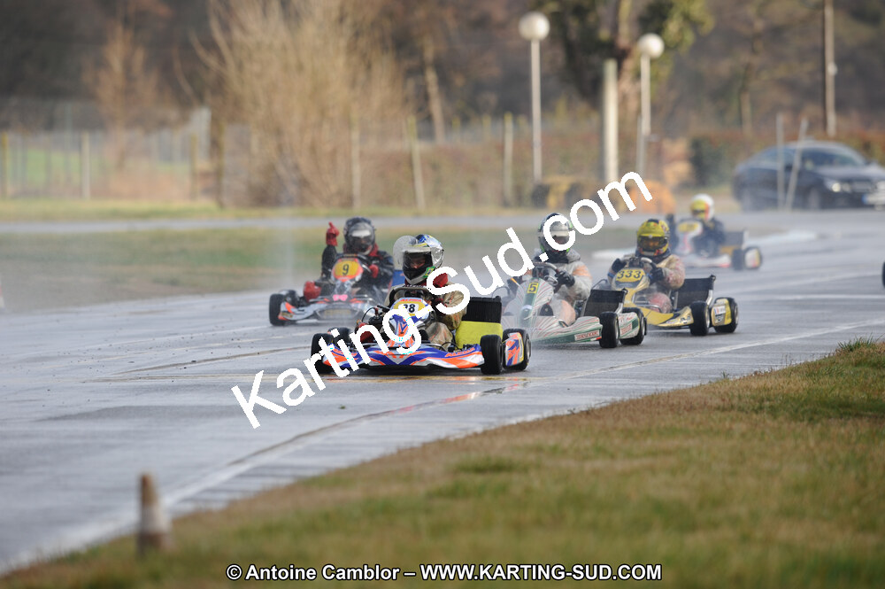 27/02/2011 : 1ère manche du Trophée Vincent Sanchez à Lavelanet (Photos Antoine Camblor) 2011 — karting